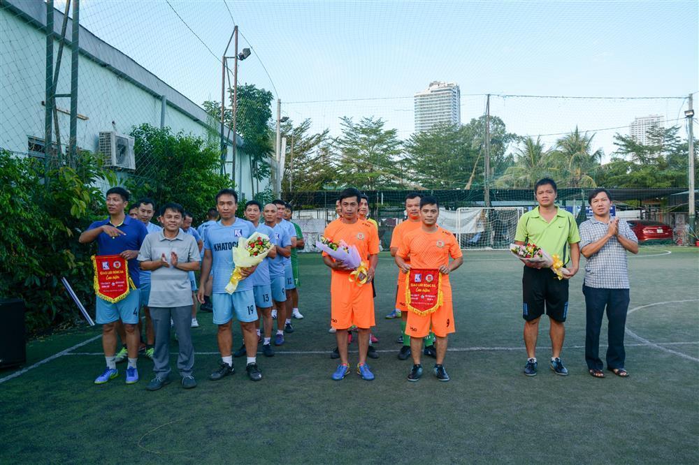 Khatoco tổ chức giải bóng đá giao hữu giữa Tổng công ty Khánh Việt và Kiểm toán Nhà nước khu vực VIII