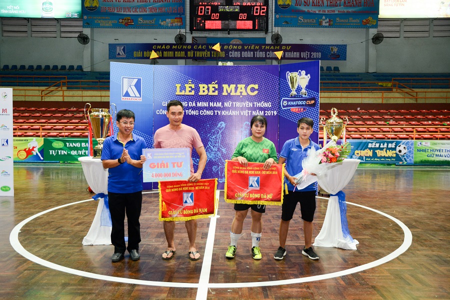 Bế mạc Khatoco cup 2019 - Giải Bóng đá mini nam - nữ truyền thống 2019