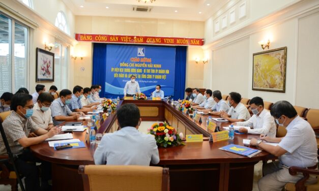 Bí thư Tỉnh ủy Khánh Hòa Nguyễn Hải Ninh và đoàn công tác thăm và làm việc tại Khatoco