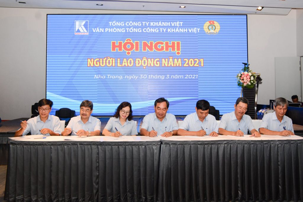 Hội nghị người lao động năm 2021 Văn phòng Tổng công ty Khánh Việt