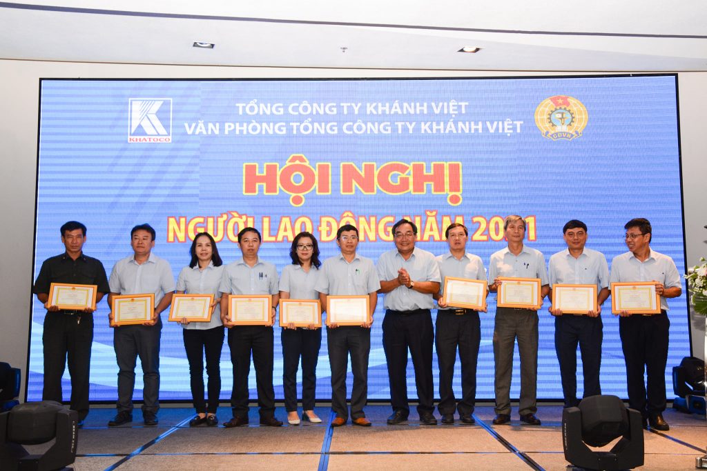 Hội nghị người lao động năm 2021 Văn phòng Tổng công ty Khánh Việt