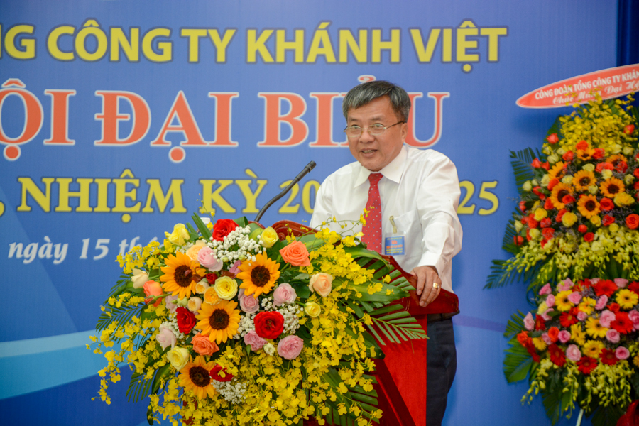 Chào mừng Đại hội Đại biểu Đảng bộ Tổng công ty Khánh Việt lần thứ XI, Nhiệm kỳ 2020 - 2025