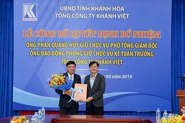 Lễ bổ nhiệm Phó Tổng Giám đốc và Kế toán trưởng Tổng công ty Khánh Việt