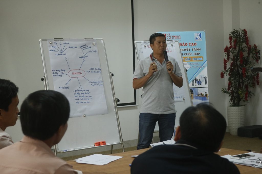 Tổng công ty Khánh Việt tổ chức khóa “Kỹ năng thuyết trình và Chủ trì cuộc họp”