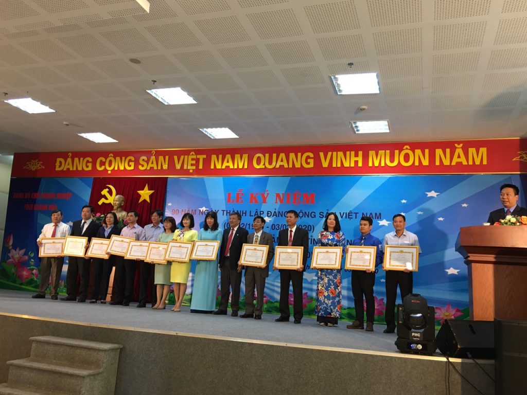 Đảng ủy Khối Doanh nghiệp Tỉnh Khánh Hòa tổ chức lễ kỷ niệm 90 năm ngày thành lập Đảng Cộng sản Việt Nam
