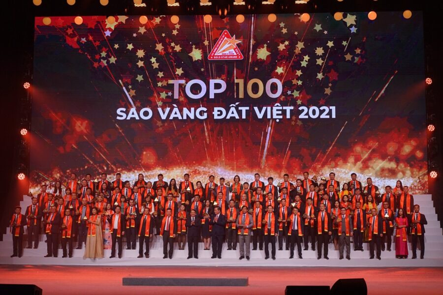 Tổng công ty Khánh Việt đạt giải thưởng TOP 100 Sao Vàng Đất Việt 2021