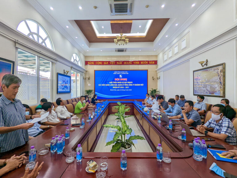 Tổng công ty Khánh Việt tổ chức Hội nghị giới thiệu quy hoạch chức danh lãnh đạo Tổng công ty nhiệm kỳ 2026-2031