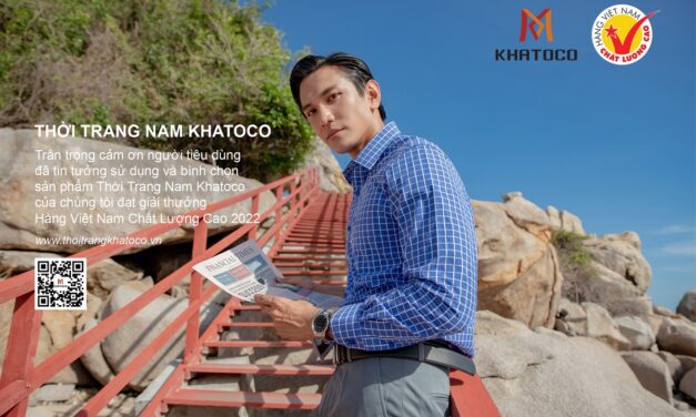 Thương hiệu Thời trang nam Khatoco đạt danh hiệu Hàng Việt Nam Chất lượng cao 2022