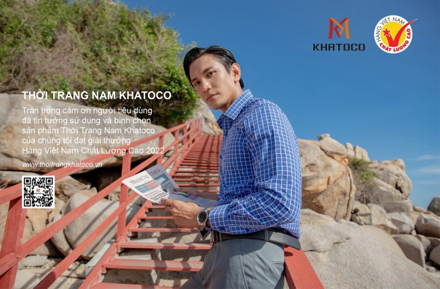 Thương hiệu Thời trang nam Khatoco đạt danh hiệu Hàng Việt Nam Chất lượng cao 2022