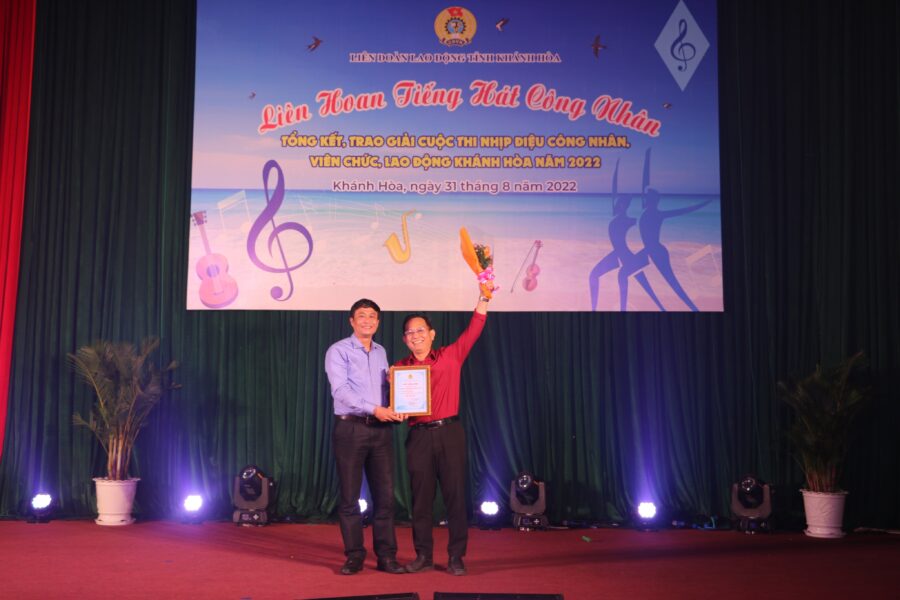 Tác phẩm “Nhịp sống Khatoco” của Công đoàn cơ sở Nhà máy Thuốc lá Khatoco Khánh Hòa đạt giải nhất cuộc thi “Nhịp điệu công nhân, viên chức, lao động Khánh Hòa năm 2022”