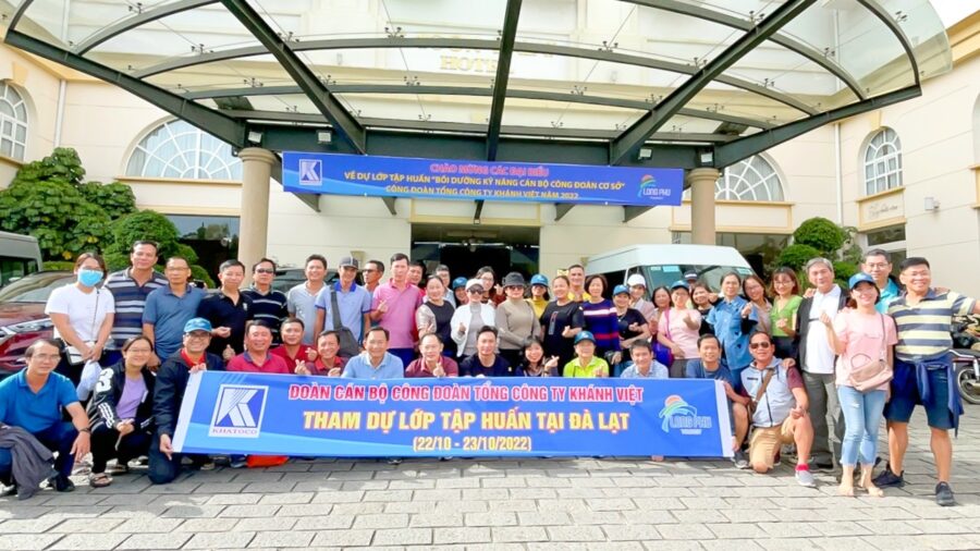 Công đoàn Tổng công ty Khánh Việt tổ chức lớp tập huấn nghiệp vụ Cán bộ Công đoàn năm 2022