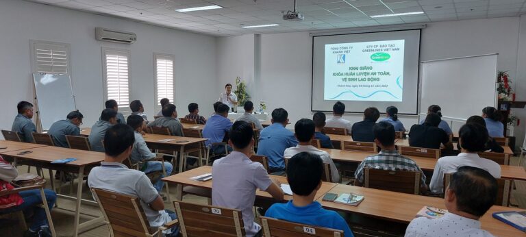 Tổng công ty Khánh Việt tổ chức Khóa huấn luyện An toàn, Vệ sinh lao động năm 2022