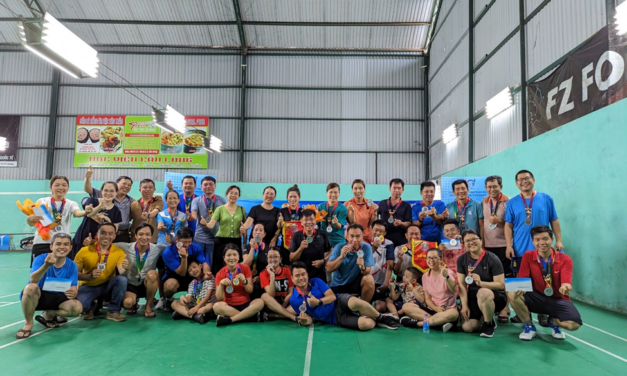 Giải cầu lông Nam – Nữ Văn phòng Tổng công ty Khánh Việt lần III năm 2023