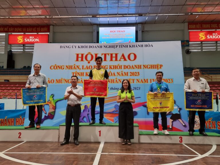 Đảng ủy Khối Doanh nghiệp tỉnh Khánh Hòa tổ chức Hội thao công nhân, lao động Khối Doanh nghiệp tỉnh năm 2023