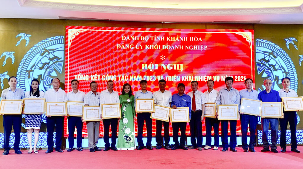Đảng bộ Tổng công ty Khánh Việt đạt "Hoàn thành xuất sắc nhiệm vụ tiêu biểu" năm 2023
