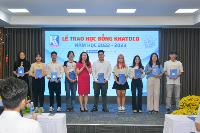 Lễ trao Học bổng Khatoco năm học 2022 - 2023