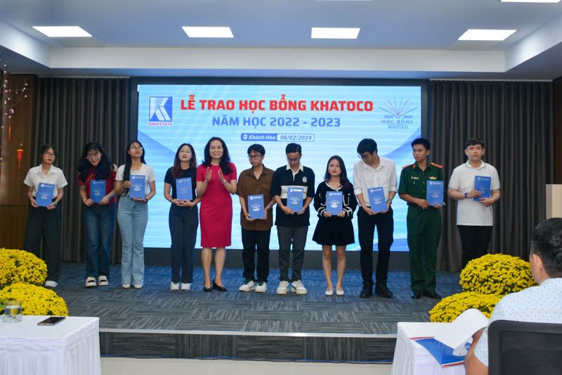 Lễ trao Học bổng Khatoco năm học 2022 - 2023