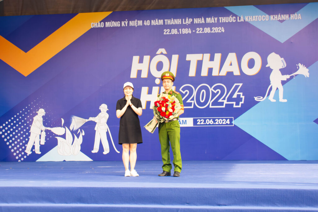 Sôi nổi Hội thao hè năm 2024 tại Nhà máy Thuốc lá Khatoco Khánh Hoà