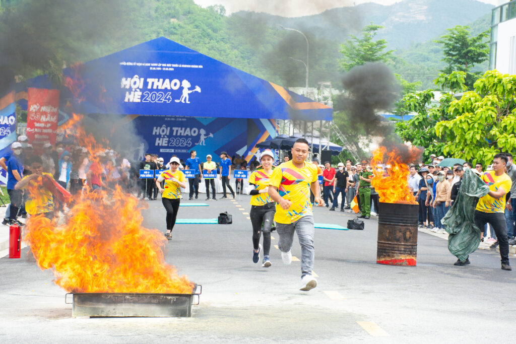 Sôi nổi Hội thao hè năm 2024 tại Nhà máy Thuốc lá Khatoco Khánh Hoà