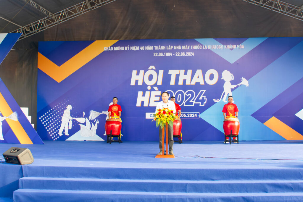 Sôi nổi Hội thao hè năm 2024 tại Nhà máy Thuốc lá Khatoco Khánh Hoà