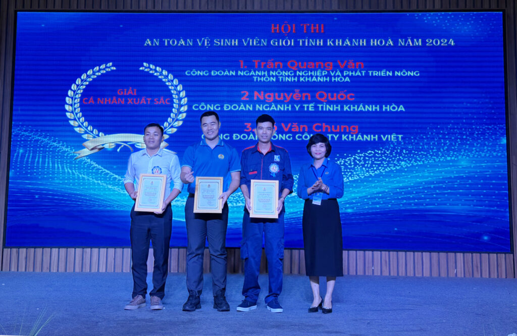 Sôi nổi Hội thi An toàn vệ sinh viên giỏi tỉnh Khánh Hoà