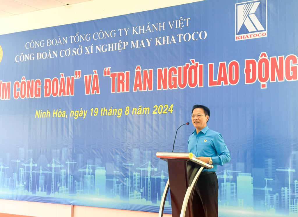 “Bữa cơm công đoàn” ấm lòng người lao động tại Xí nghiệp May Khatoco