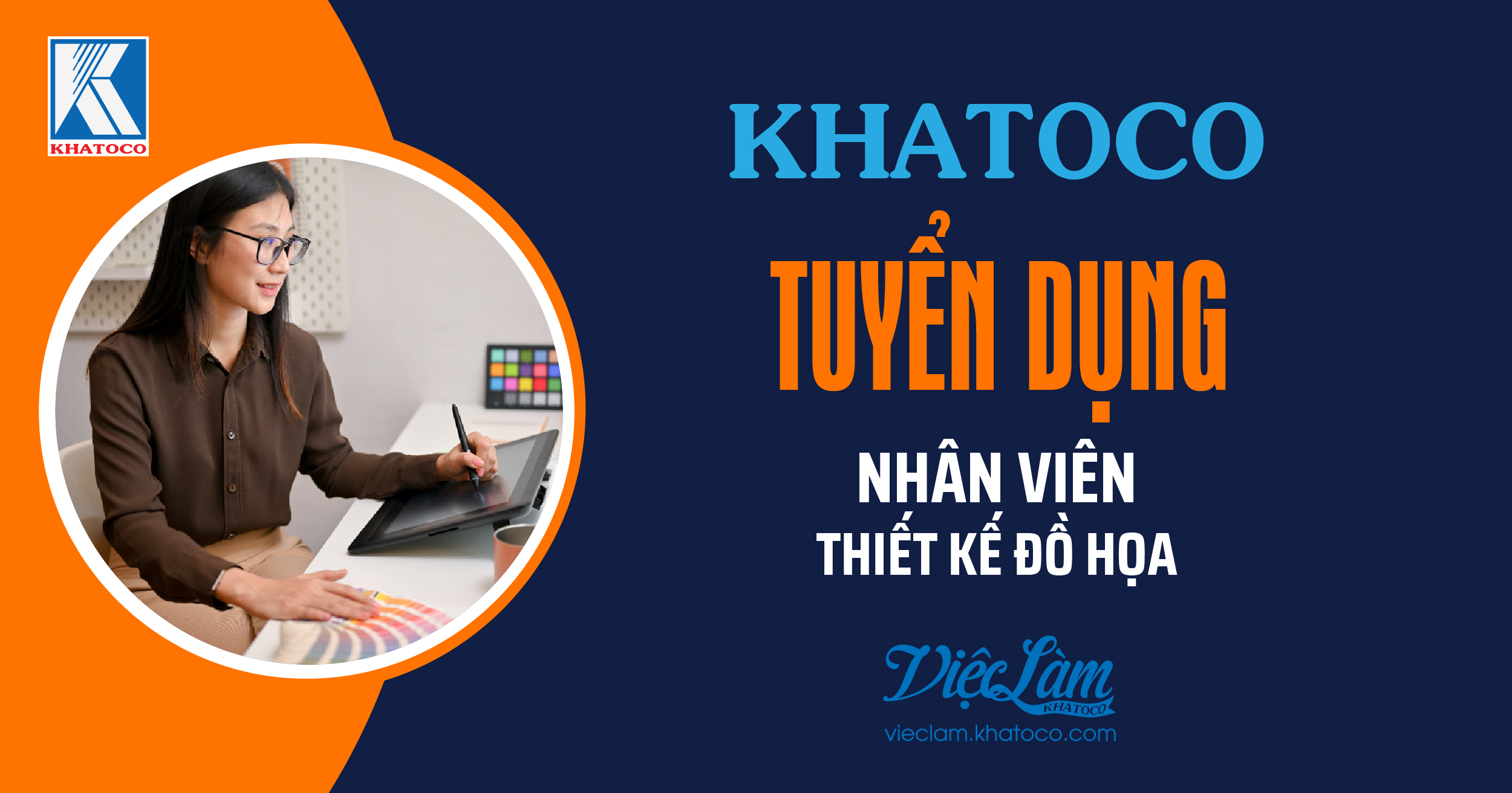 Tổng công ty Khánh Việt tuyển dụng nhân viên thiết kế đồ họa