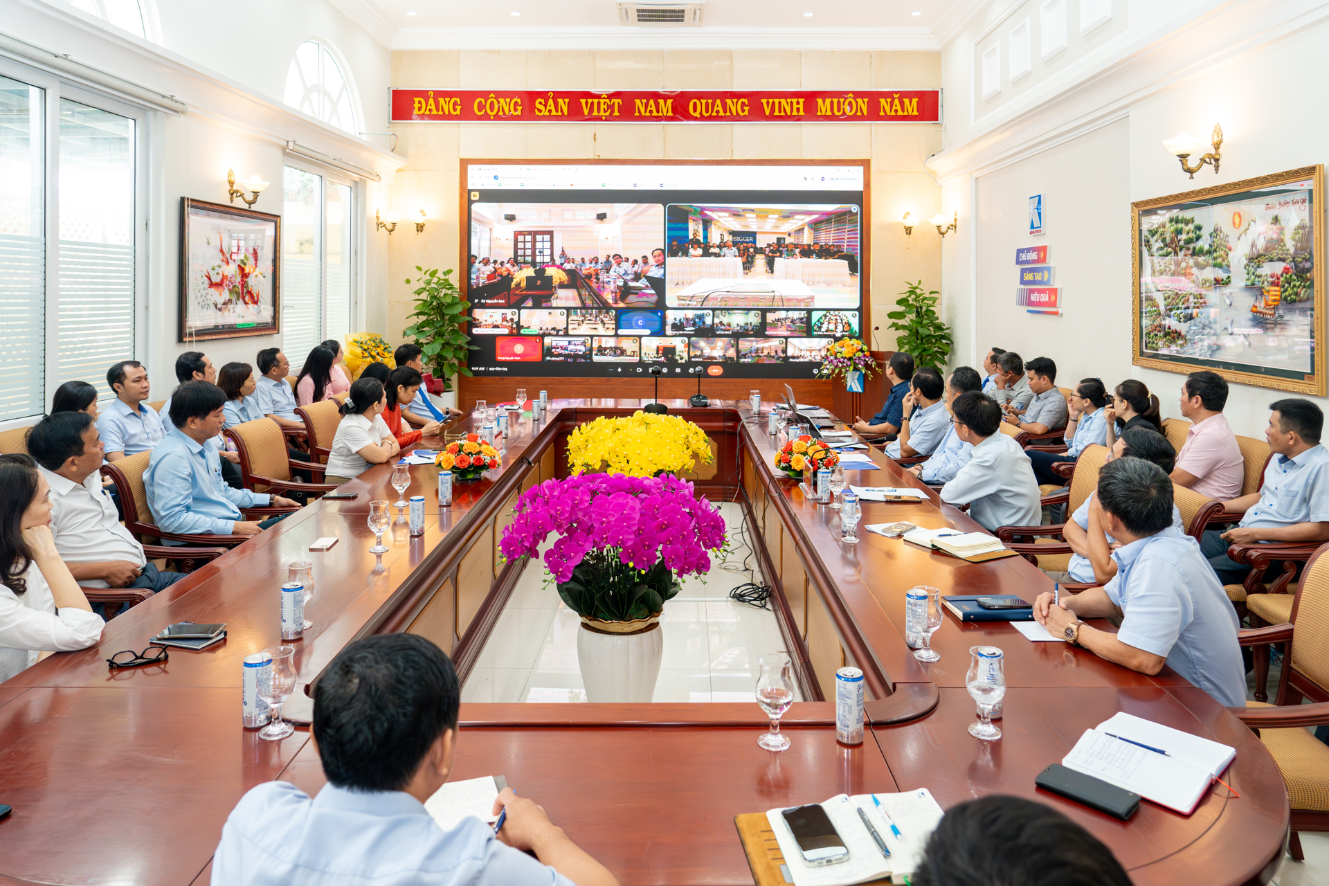 Đảng bộ Tổng công ty Khánh Việt tổ chức Hội nghị Sinh hoạt Đảng bộ kỳ I năm 2025