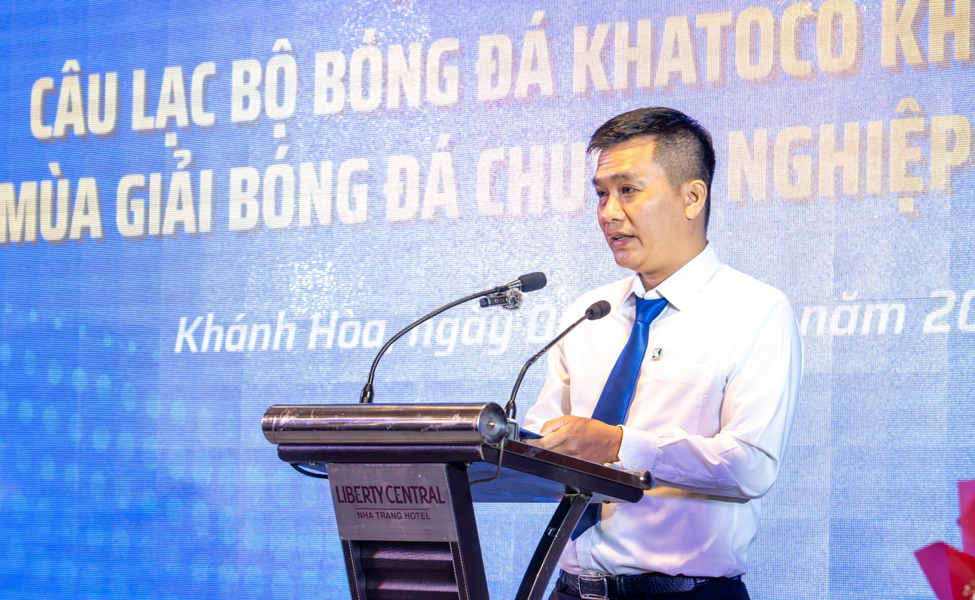 Lễ xuất quân Câu lạc bộ bóng đá Khatoco Khánh Hòa tham gia mùa giải bóng đá chuyên nghiệp quốc gia 2025 – 2026 9 Lễ xuất quân Câu lạc bộ bóng đá Khatoco Khánh Hòa tham gia mùa giải bóng đá chuyên nghiệp quốc gia 2025 – 2026
