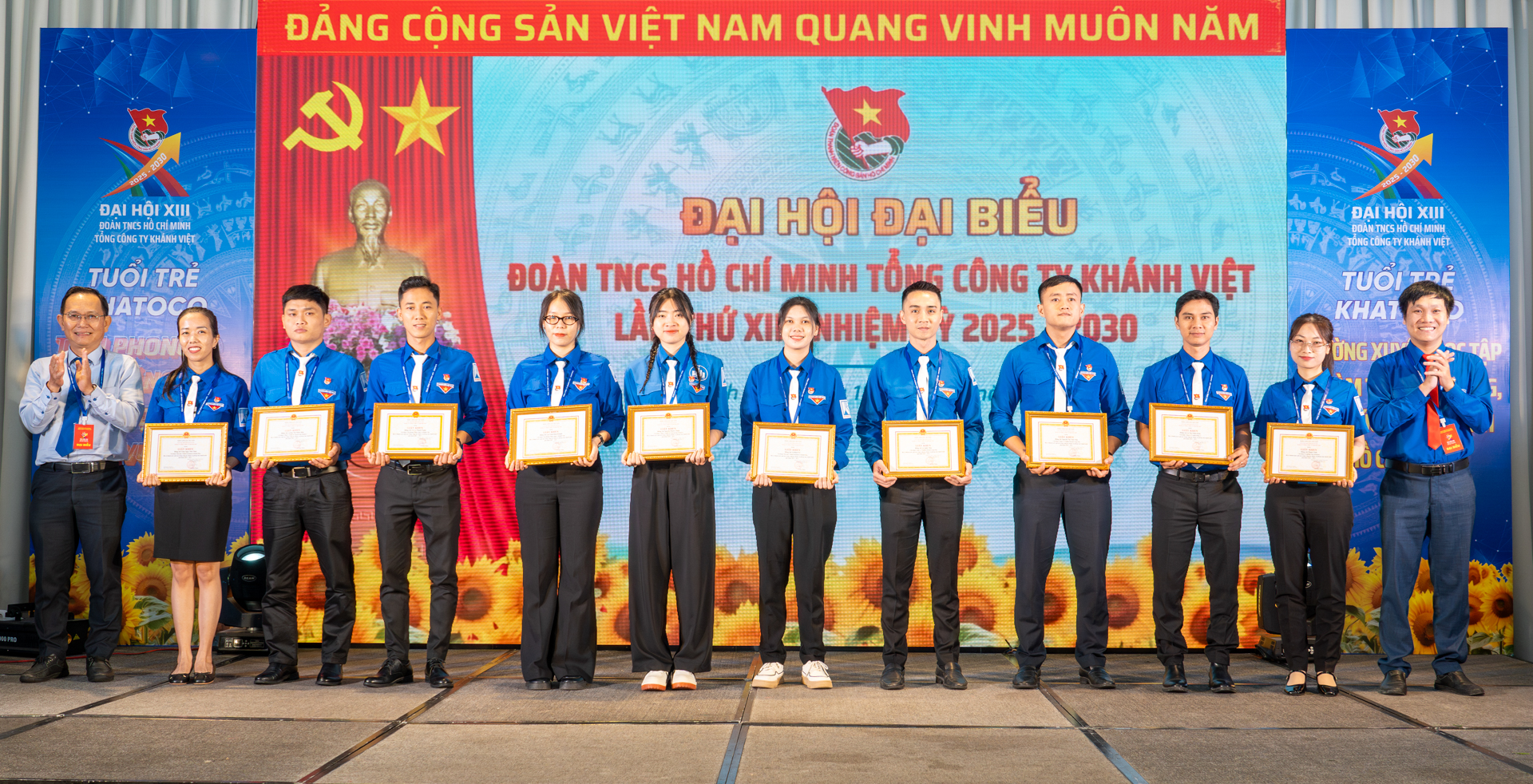 Đại hội Đại biểu Đoàn TNCS Hồ Chí Minh Tổng Công ty Khánh Việt lần thứ XIII, nhiệm kỳ 2025 - 2030 11 Đại hội Đại biểu Đoàn TNCS Hồ Chí Minh Tổng Công ty Khánh Việt lần thứ XIII, nhiệm kỳ 2025 - 2030