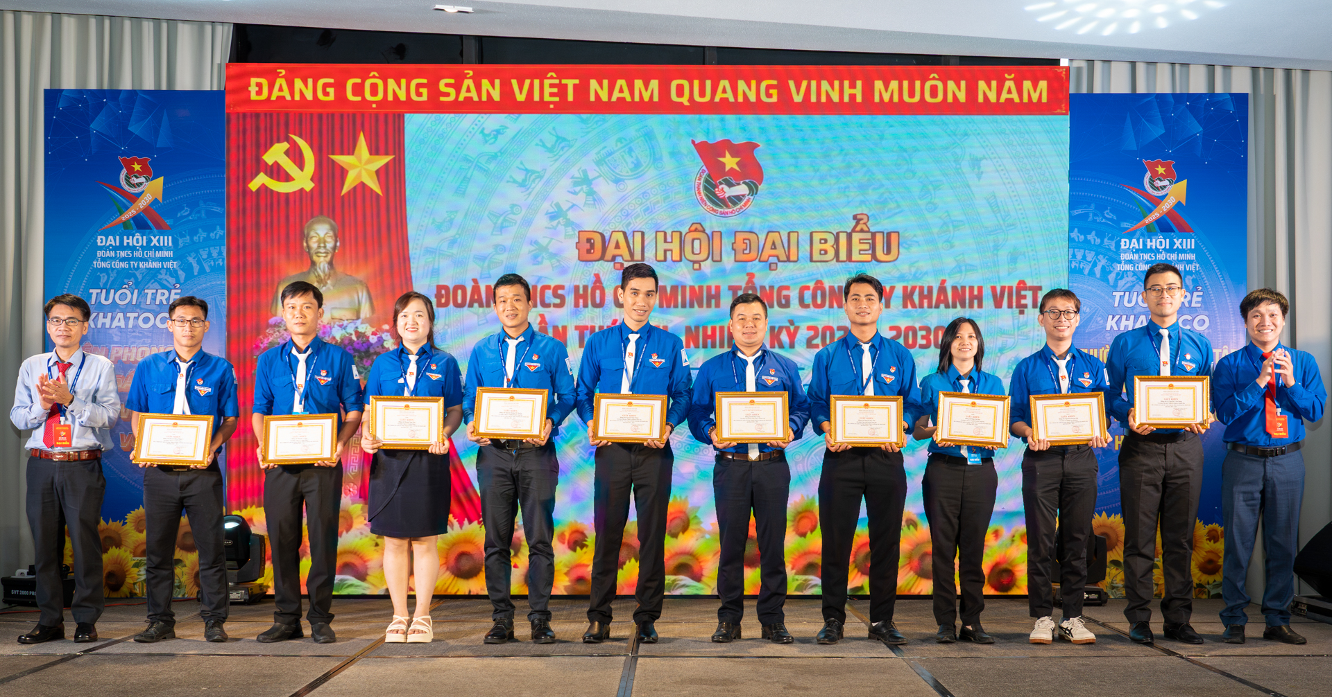 Đại hội Đại biểu Đoàn TNCS Hồ Chí Minh Tổng Công ty Khánh Việt lần thứ XIII, nhiệm kỳ 2025 - 2030 12 Đại hội Đại biểu Đoàn TNCS Hồ Chí Minh Tổng Công ty Khánh Việt lần thứ XIII, nhiệm kỳ 2025 - 2030