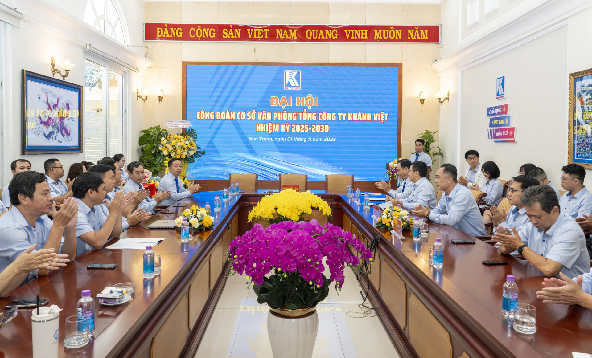 Đại hội Công đoàn cơ sở Văn phòng Tổng công ty Khánh Việt, nhiệm kỳ 2025 - 2030