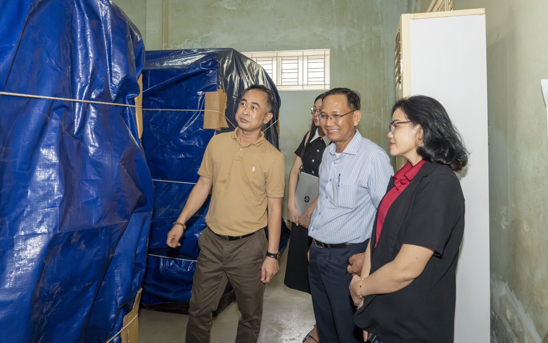 Tổng công ty Khánh Việt chủ động, quyết liệt triển khai công tác ứng phó bão Kalmaegi 3 Tổng công ty Khánh Việt chủ động, quyết liệt triển khai công tác ứng phó bão Kalmaegi