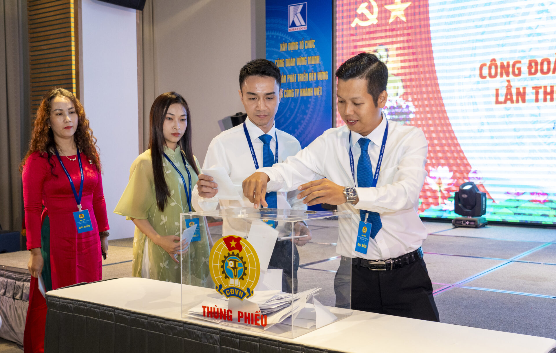 Công đoàn Tổng công ty Khánh Việt tổ chức Đại hội Công đoàn nhiệm kỳ 2025 – 2030