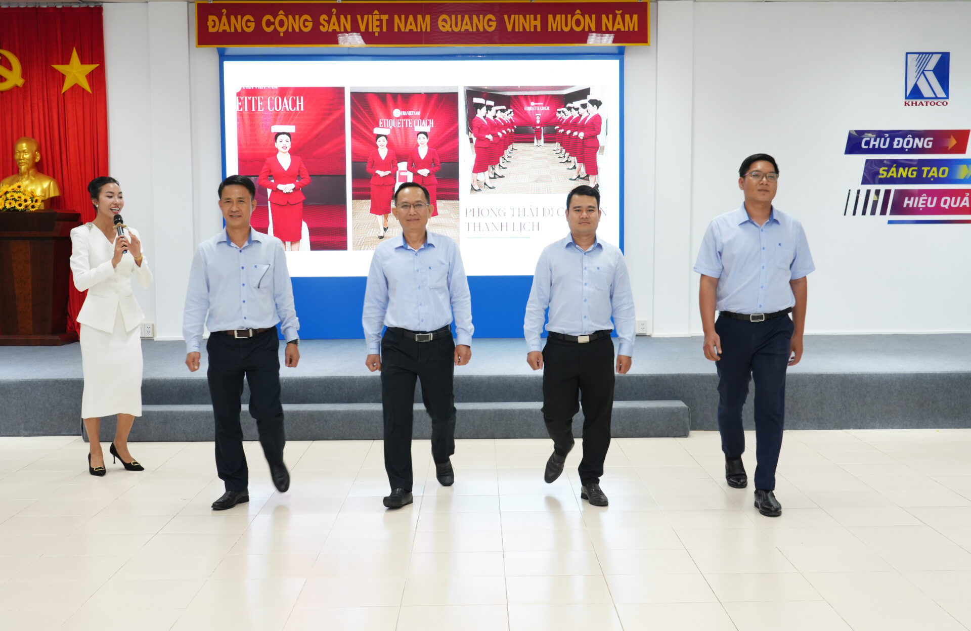 Chuẩn hóa phong thái lãnh đạo Khatoco cùng Tiến sĩ Đặng Bảo Trâm