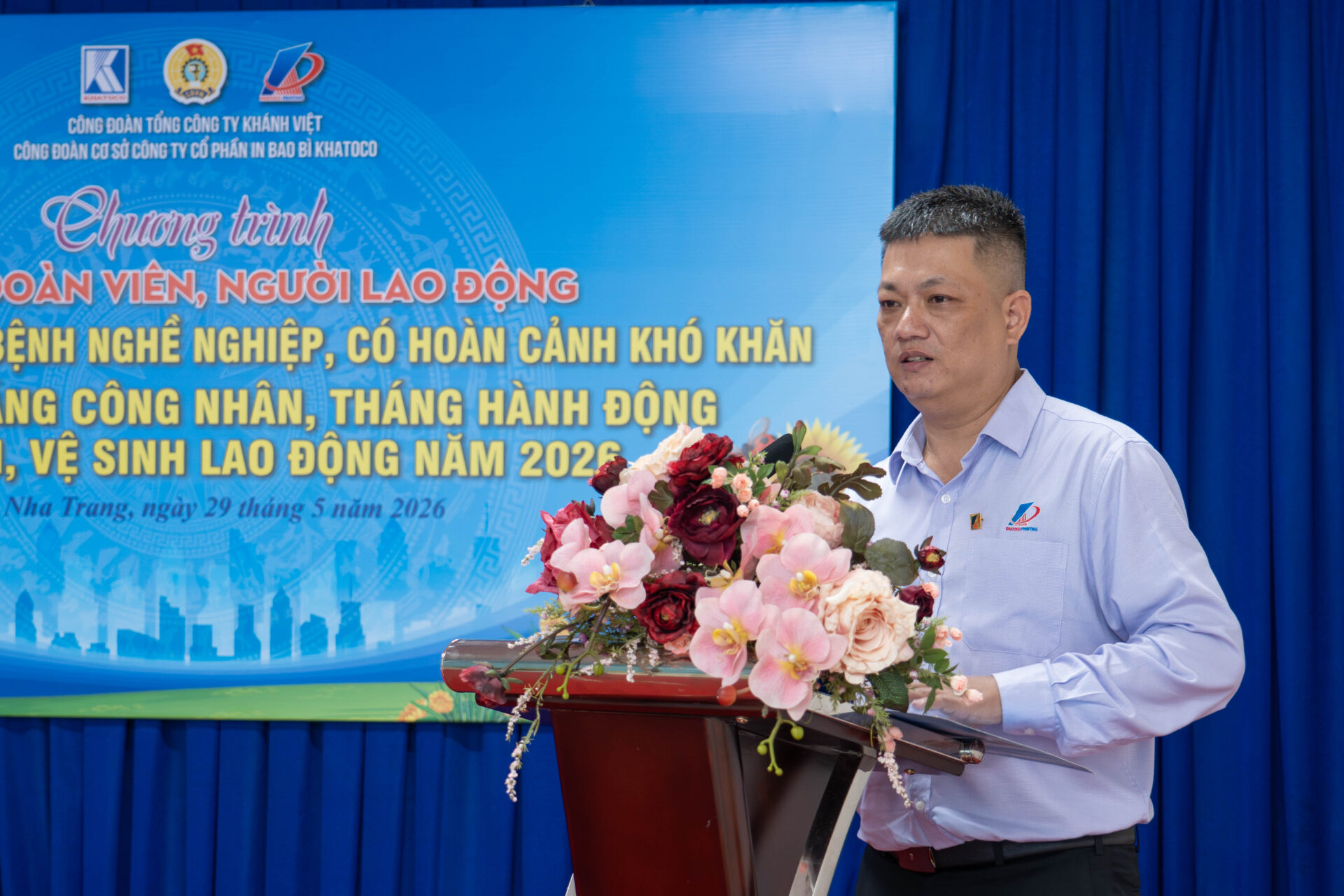 Ấm áp “Bữa cơm công đoàn” tại Công ty Cổ phần In Bao bì Khatoco
