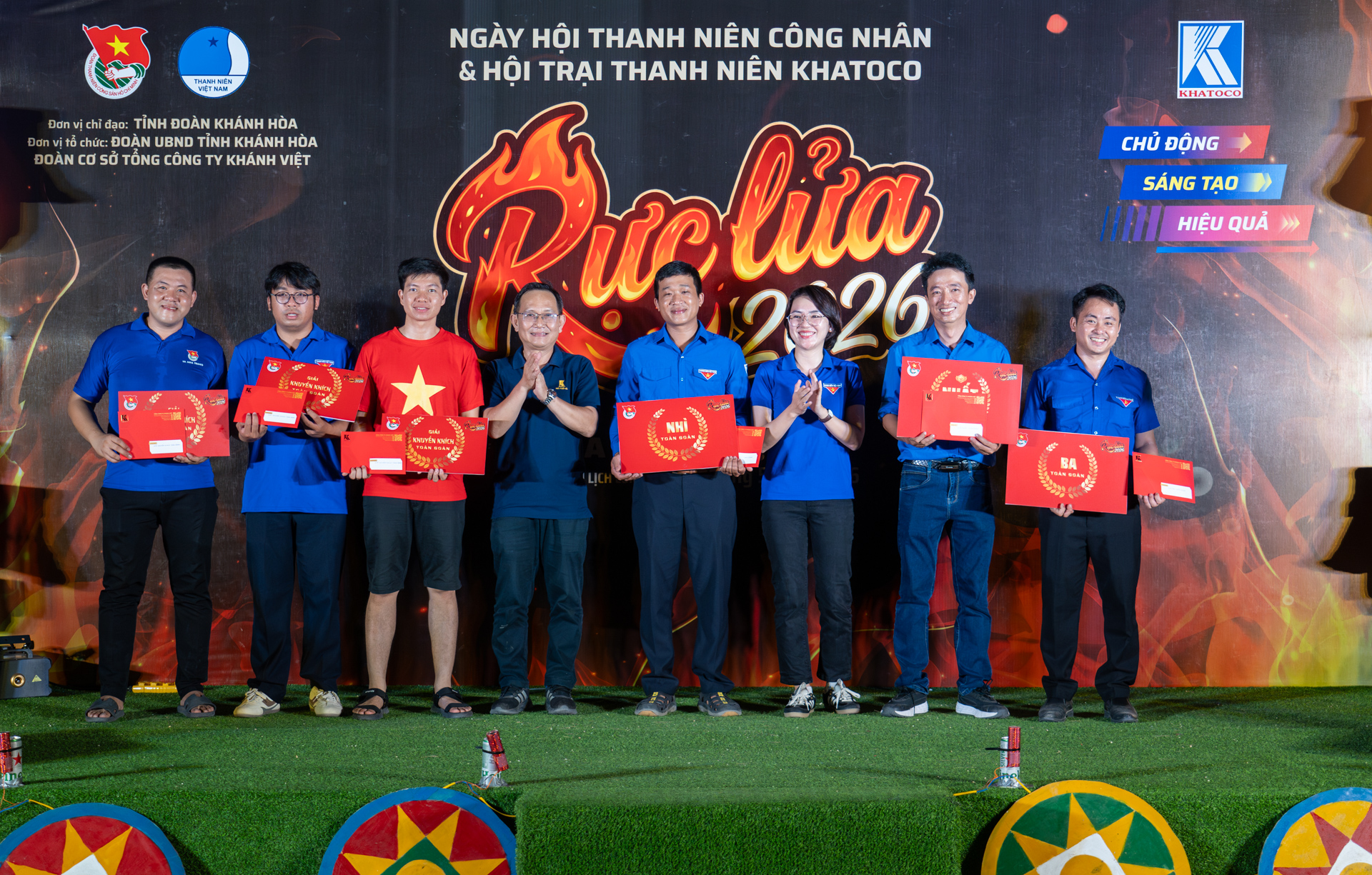 Tuổi trẻ Khatoco bừng cháy trong Ngày hội Thanh niên Công nhân và Hội trại "Rực lửa" 2026