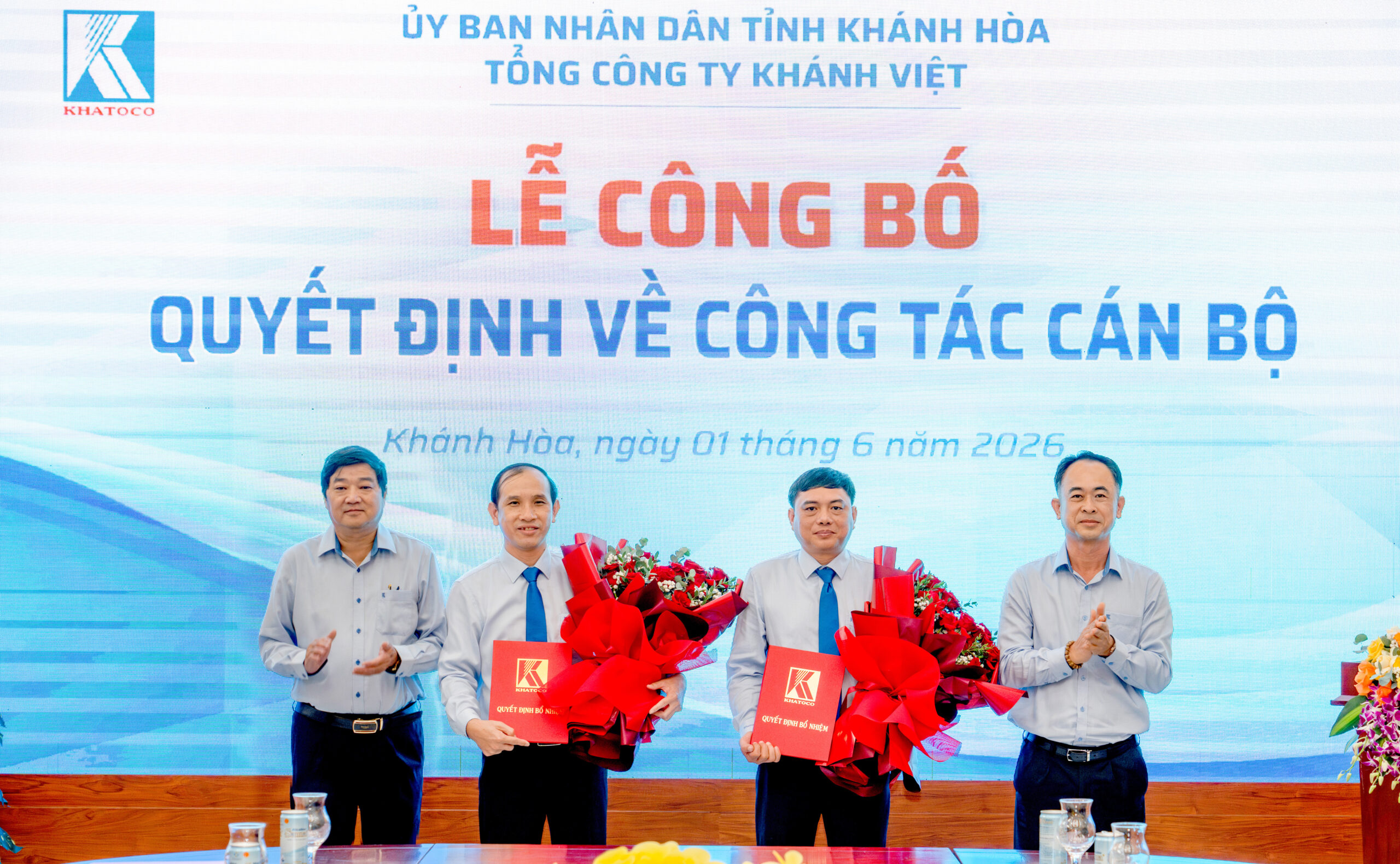 Khatoco công bố Quyết định bổ nhiệm Phó Tổng Giám đốc và Phụ trách Kế toán Tổng công ty
