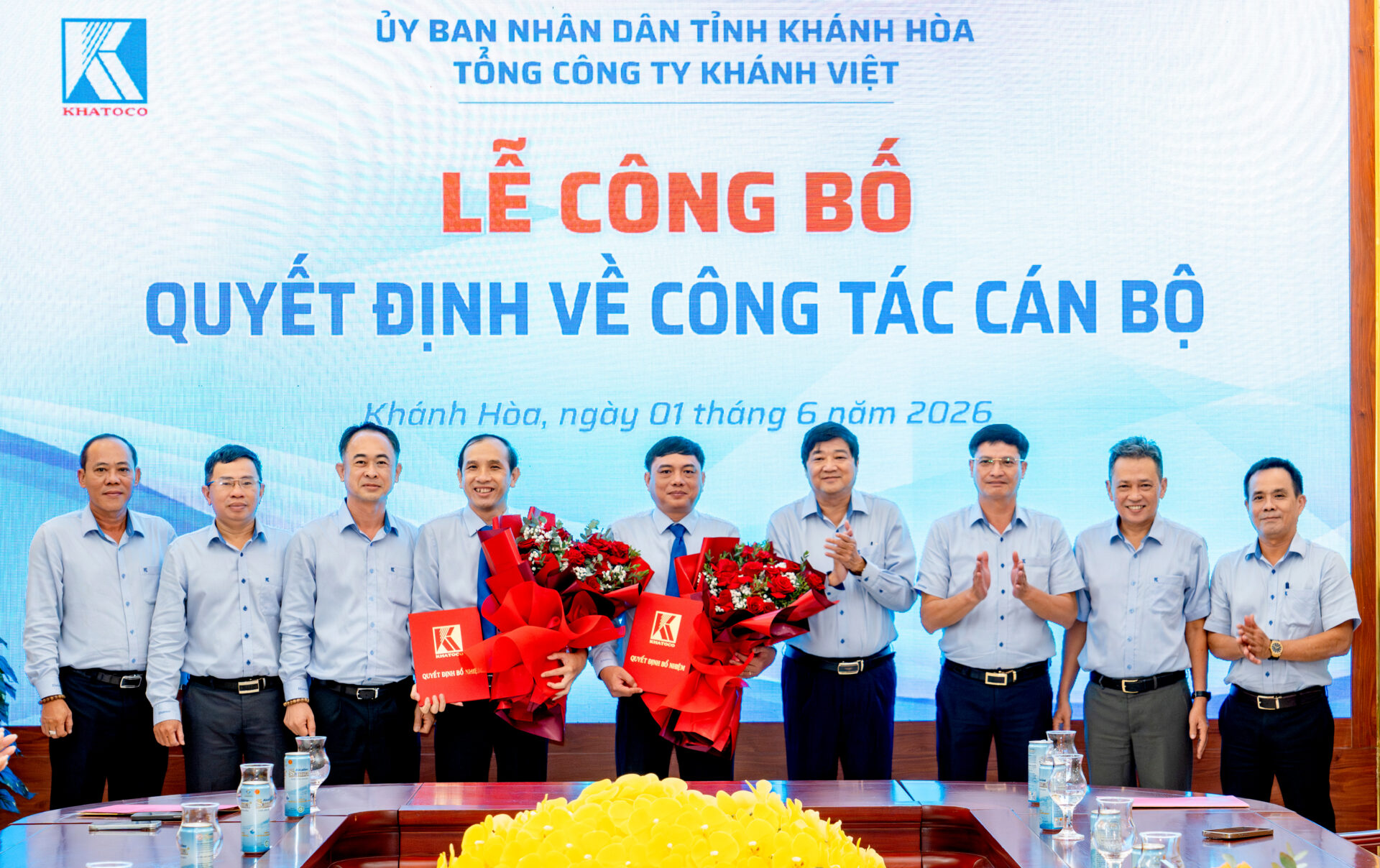 Khatoco công bố Quyết định bổ nhiệm Phó Tổng Giám đốc và Phụ trách Kế toán Tổng công ty
