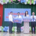 Khatoco trao tặng “Góc thư viện số” cho Trường Tiểu học Bác Ái Tây