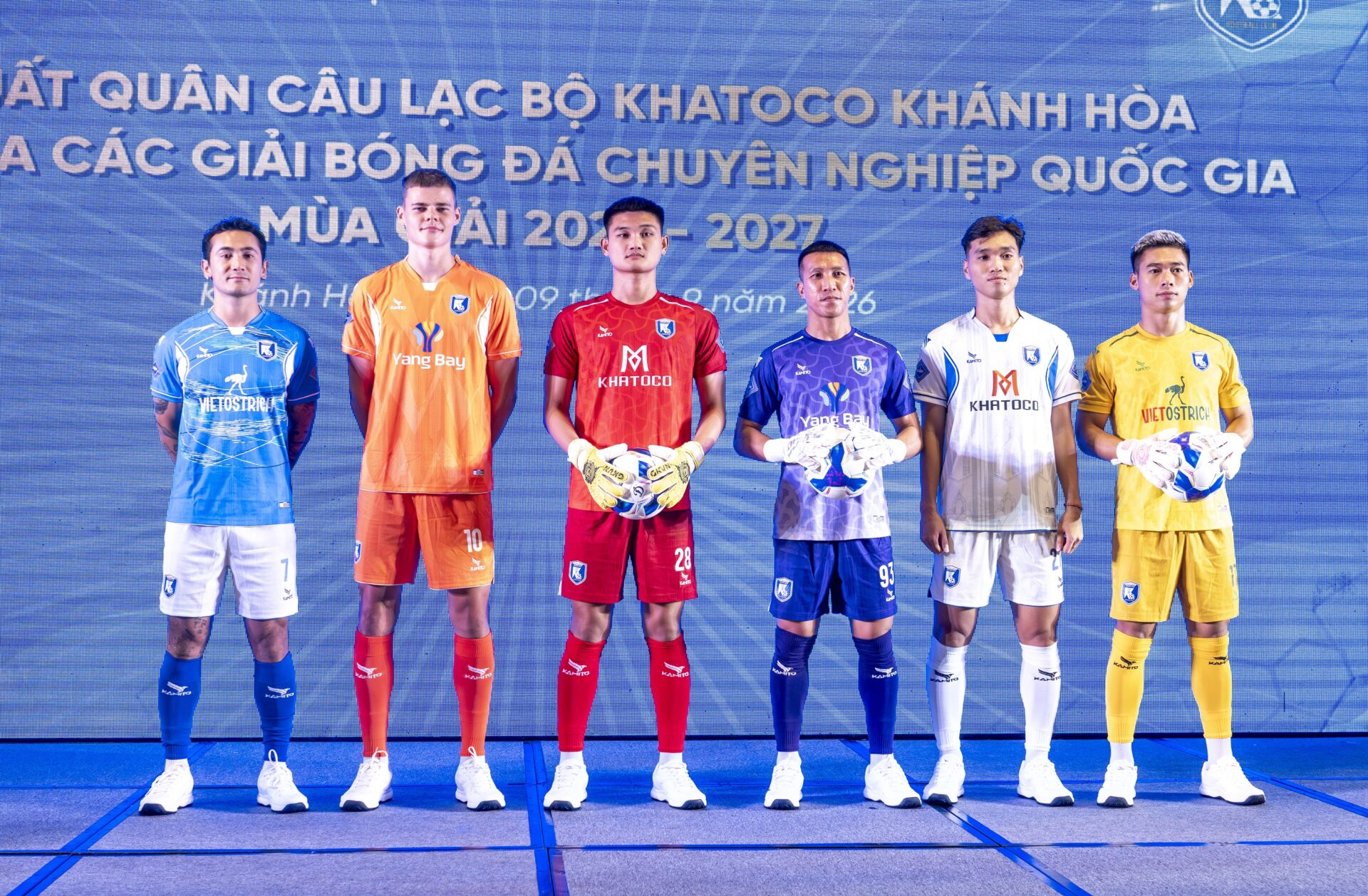 Lễ xuất quân Câu lạc bộ Bóng đá Khatoco Khánh Hòa tham gia các giải bóng đá chuyên nghiệp Quốc gia mùa giải 2026 - 2027 7 Lễ xuất quân Câu lạc bộ Bóng đá Khatoco Khánh Hòa tham gia các giải bóng đá chuyên nghiệp Quốc gia mùa giải 2026 - 2027
